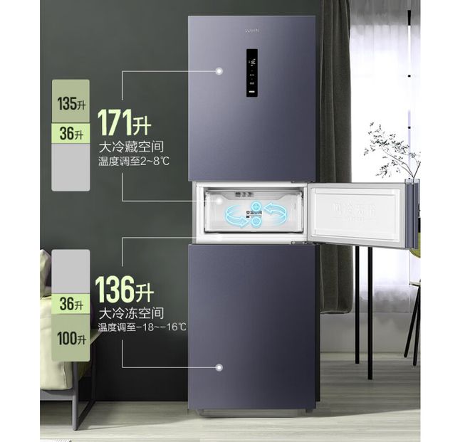 冰箱运转音屡创新低双11三款静音冰箱推荐米乐m6网站35dB 34dB 33国产(图5)